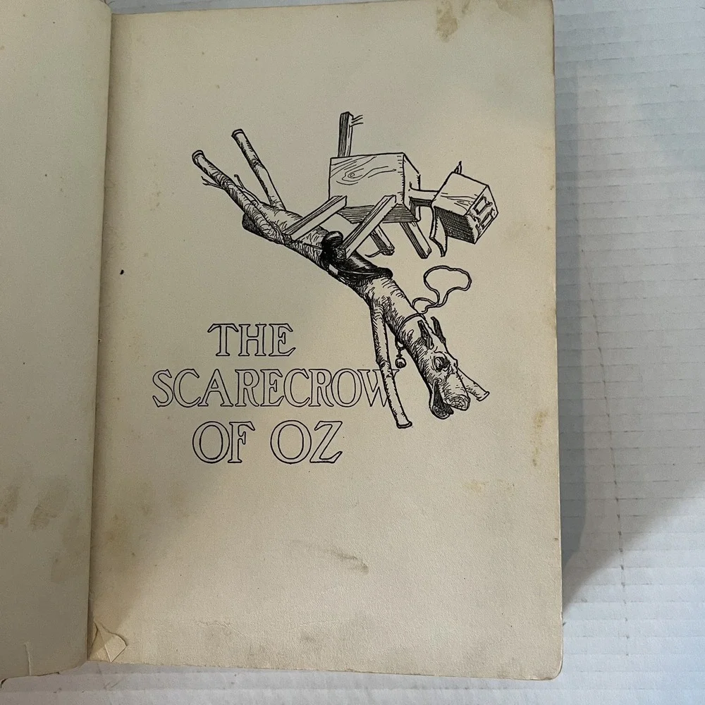 The Scarecrow of Oz,  L Frank Baum Edition 1915 Illustrations John Neill